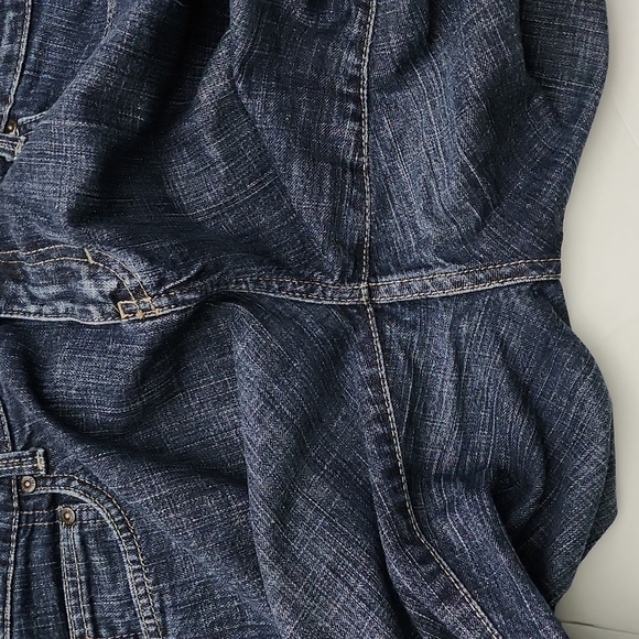 Calvin Klein Women's Denim Jeans Bootcut Double Stone Wash Blue Stretch Size 10 - Picture 7 of 15